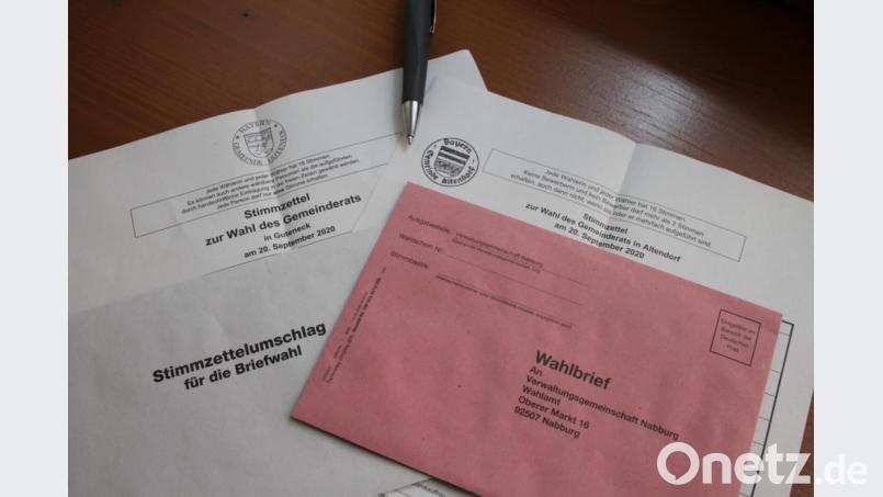 Nach der Wahlzettel-Panne steht der Termin für die Neuwahlen des Gemeinderats in Altendorf und Guteneck: Am 20. September geht es erneut zur Urne. Bild: VG Nabburg