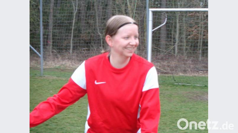 Sabrina Zitzmann, Kapitän bei den Fußballerinnen des TV Nabburg. Bild: Zitzmann/exb