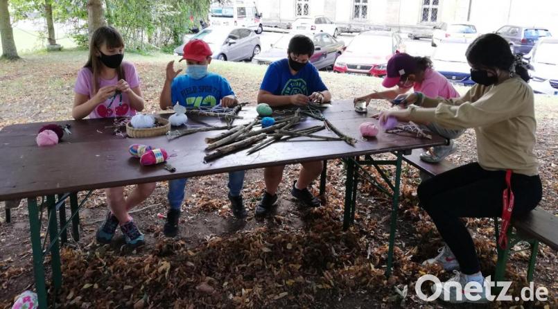 Viele kreative Impulse gab es für die Kinder im Programm der Vilstal-Erlebnistage. Bild: exb