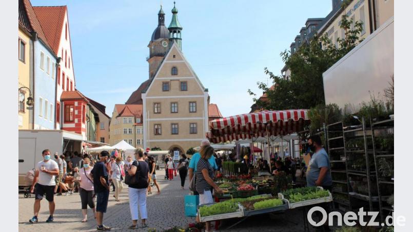 Dietfurt ließ den ersten Markt in der Region zu, Auerbach zog am Sonntag nach. Bild: cs