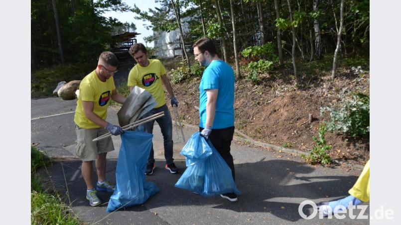 Im Vorjahr waren die Wirtschaftsjunioren ebenfalls beim Word Cleanup Day aktiv. Der nächste findet am Samstag, 19. September statt. Bild: Martin Lindner