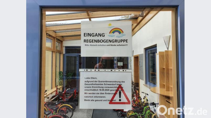 Der Kindergarten St. Andreas Fronberg ist wegen eines Corona-Falles bis mindestens 18. September geschlossen. Bild: Hösamer