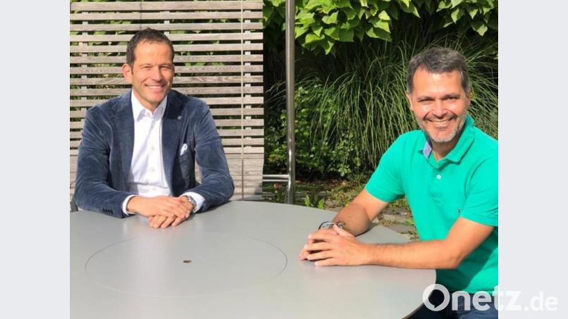 Eine Abschaffung des Solidaritätszuschlag forderte MU-Kreisvorsitzender Leonhard Zintl (rechts) beim Sommergespräch. Bild: mez