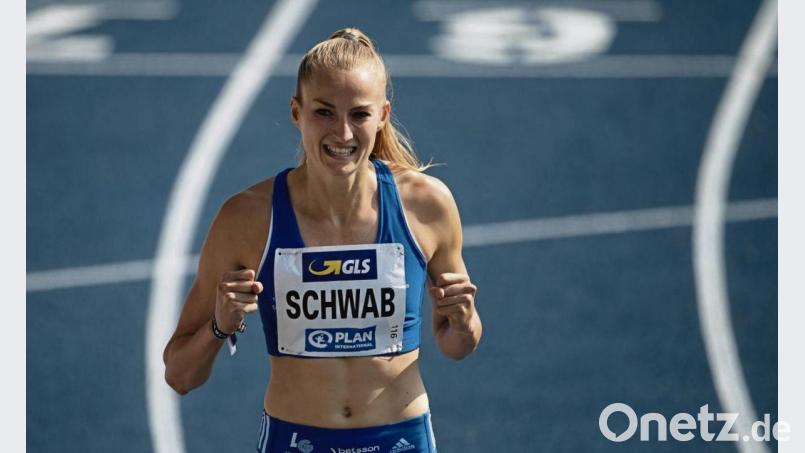 Der nächste internationale Aufritt: Corinna Schwab ist am Donnerstag in Rom beim Diamond League-Meeting am Start. Bild: dpa