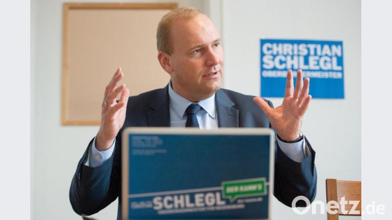 Der damalige Regensburger Oberbürgermeister-Kandidat der CSU, Christian Schlegl, muss sich vor dem Landgericht der Domstadt verantworten. Archivbild: Armin Weigel/dpa