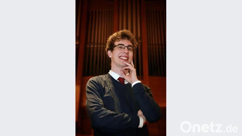 Organist Johannes Lamprecht. Bild: Johannes Lamprecht