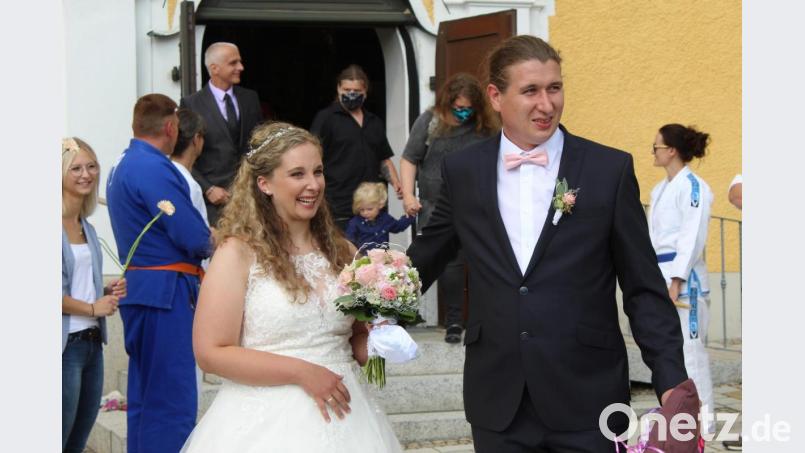 Julia Grohmann und Michael Merkl sind ein glückliches Paar. Bild: soj