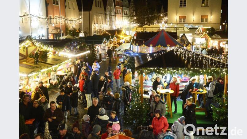 So besinnlich war es auf dem Christkindlmarkt 2019 in Weiden. Archivbild: Gabi Schönberger