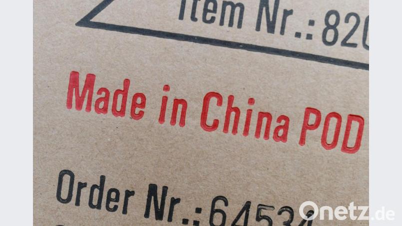 Die gefälschte Ware, die der Amberger verkauft hat, stammte aus China. Symbolbild: Patrick Pleul/dpa