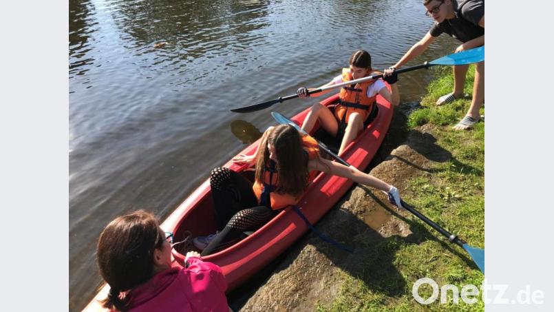 Teambuilding ist beim Kanu-Fahren gefragt. Bild: exb