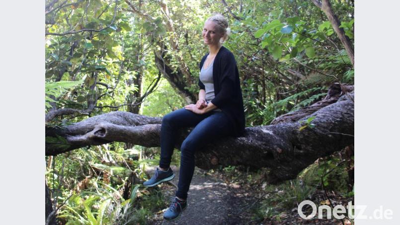 An ihre Neuseeland-Reise erinnert sich Linda Kramer (hier auf Stewart Island) gerne zurück, an die Zollkontrolle bei der Einreise weniger. Bild: Linda Kramer/privat