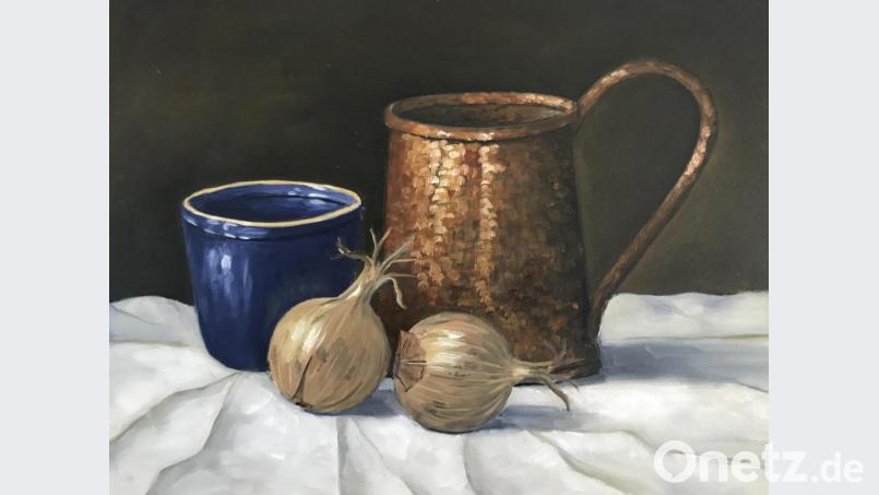 Einige Werke, die auch im neuen Buch von Evi Steiner-Böhm gezeigt werden, sind derzeit im Café Minerva ausgestellt. Bild: exb