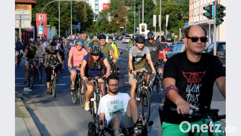 Critical Mass in Amberg: Jeden letzten Freitag im Monat. Archivbild: Stephan Huber