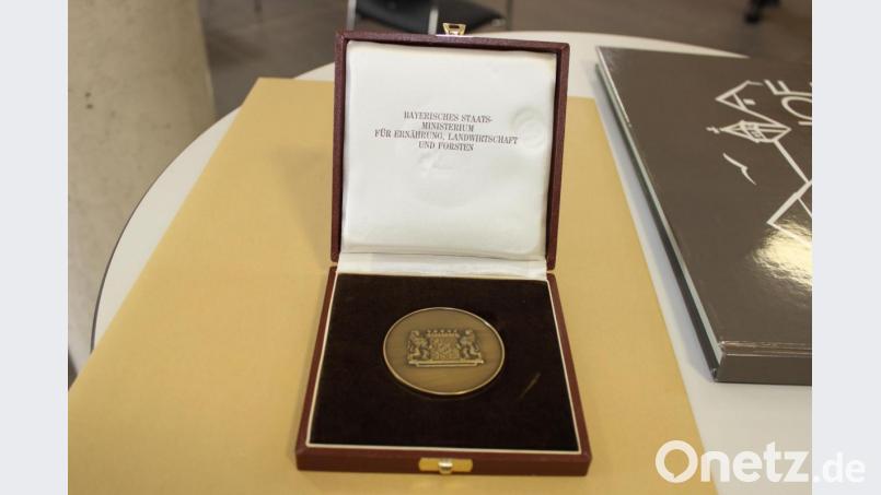Die Staatsmedaille in Bronze. Bild: pko