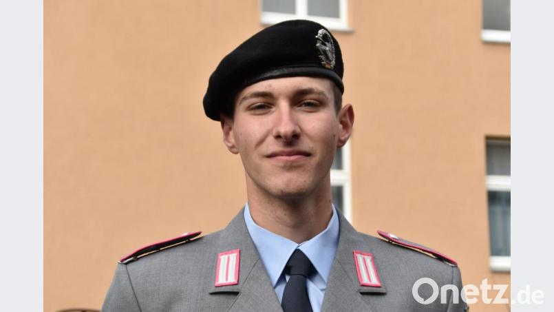 Rekrutensprecher Jannik-Olaf Dankert. Bild: hcz