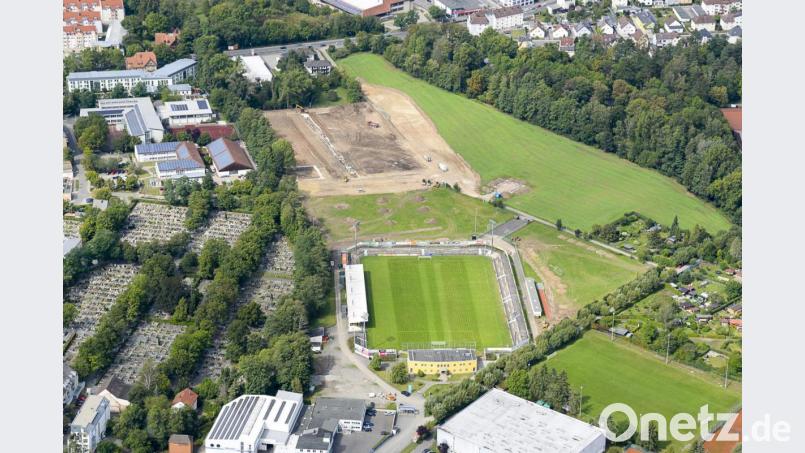 Das Gelände am Wasserwerk. Die hier vermutete Sprengbombe ist keine. Bild: mür