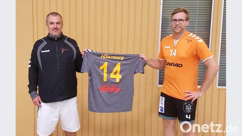 HG-Trainer Roman Will (links) freut sich über die Rückkehr des Eigengewächses Daniel Wagner. Bild: zyz