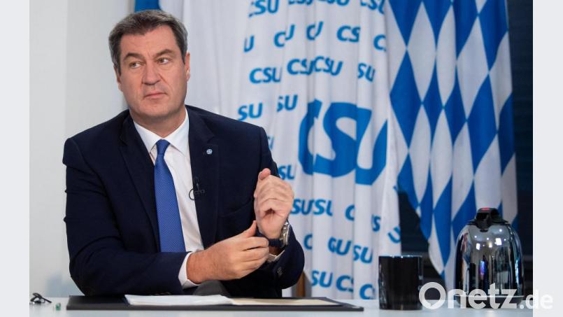 Markus Söder Bild: Sven Hoppe