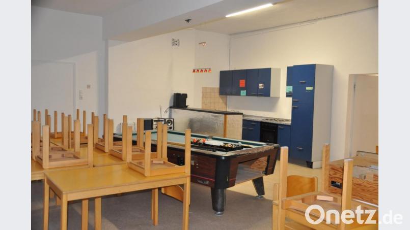 Im ehemaligen Jugendraum könnte die Schlaganfall-Selbsthilfegruppe ihr Ausweichquartier beziehen. Bild: ak