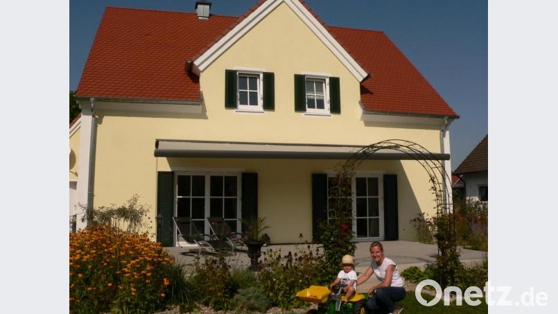 Das Haus von Michaela und Florian Zinkl ist im Oberpfälzer Baustil errichtet. Bild: mh