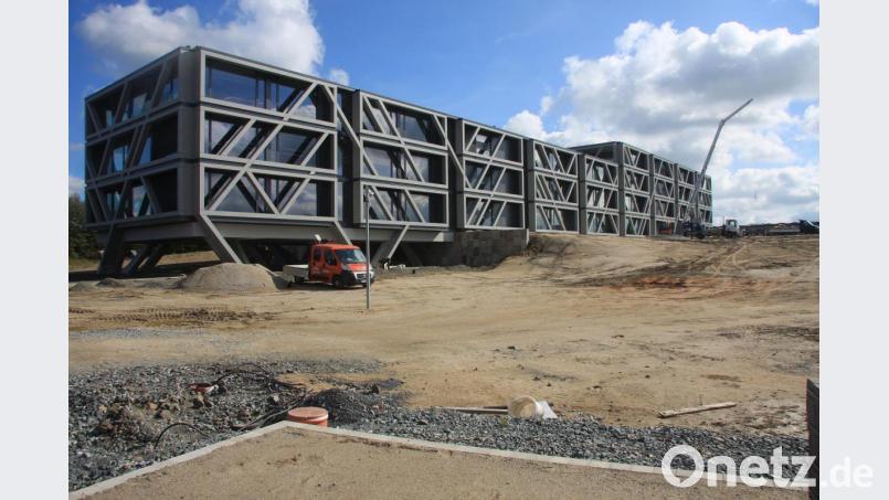 Der Neubau der IGZ in Falkenberg. Bild: wro