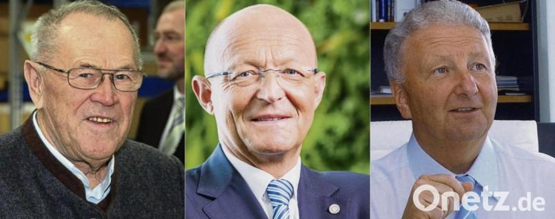 Von links: Walter Winkler (Witron), Michael Popp (Bionorica) und Peter Unger (ATU) sind Oberpfälzer und zählen zu den reichsten Deutschen. Bildmontage: onetz
