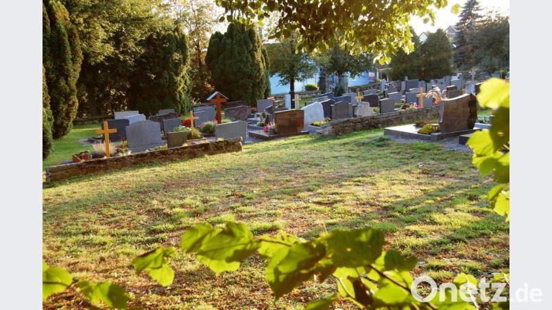 Diese freie Fläche im östlichen Bereich des Haberländer Friedhofes will die Gemeinde für Urnengräber nutzen. Bild: sm