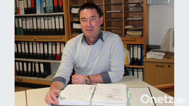 Im Geschäftszimmer der DJK wird man den Vorsitzenden Wolfgang Schwarz nur noch bis zum 18. April antreffen. Nach 22 Jahren hat der DJK-Chef wie vor zwei Jahren angekündigt seinen Rücktritt zu diesem Zeitpunkt erklärt. Bild: prh