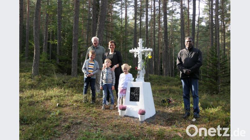 Bartholomäus Hammer mit seiner Tochter Elisabeth und deren Kinder. Bild: ils