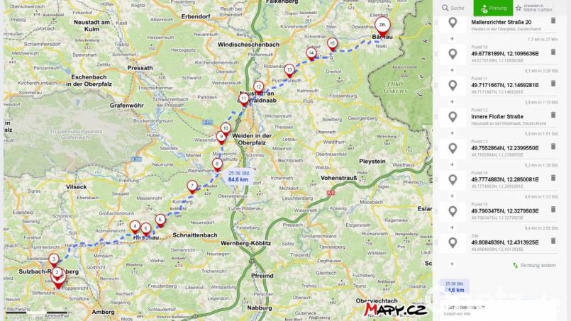 Die Strecke ist 84,6 Kilometer lang und muss innerhalb von 22 Stunden bewältigt werden. Navigiert wird mit dem Mobiltelefon. Repro: mfh