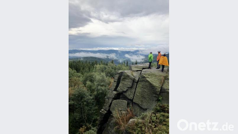 Auch der Kupferberg war ein Etappenziel. Bild: eib