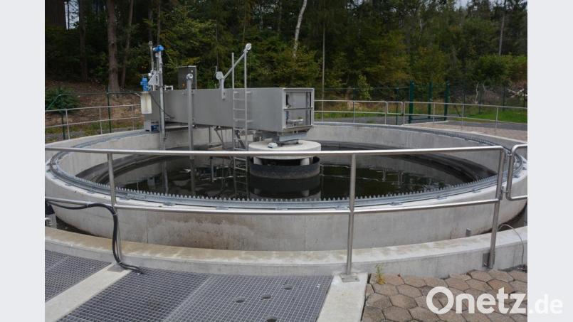 Zu weiten Teilen abgeschlossen ist die Ertüchtigung der Pechbrunner Kläranlage. Bild: jr
