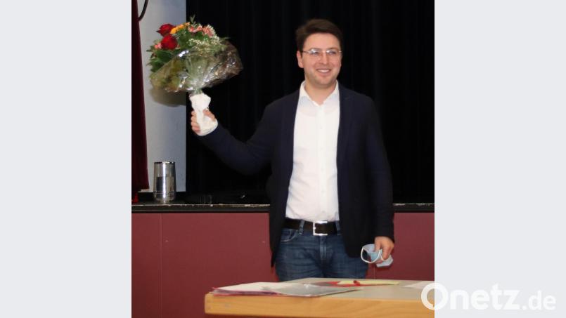 Peter Wein nach der Wiederwahl zum SPD-Kreisvorsitzenden Bild: Thomas Dobler
