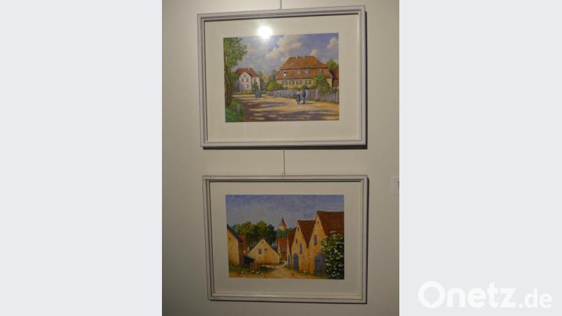 Die Ausstellung zeigt auch Motive außerhalb der ehemaligen Stadtmauer. Bild: rn