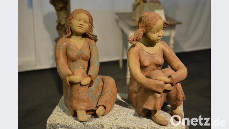 &quot;Linda und Lilli&quot; heißen diese beiden Figuren. Bild: jr