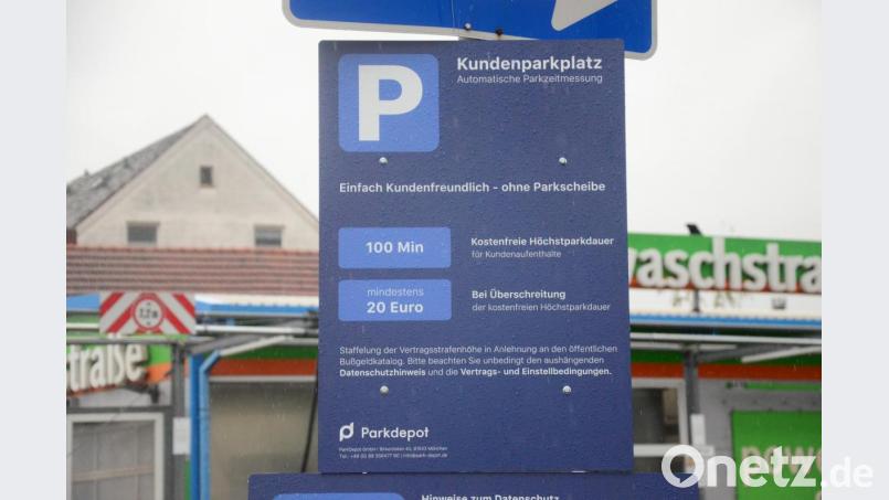 Autofahrer, die bei McDonald's in der Dr.-Seeling-Straße länger als 100 Minuten für den Verzehr brauchen, müssen jetzt mit einem Strafzettel rechnen. Bild: Kunz