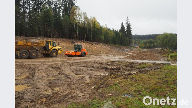 Jetzt geht es beim Ausbau der Staatsstraße zwischen Schönsee und Gaisthal auf die Zielgerade. Bild: bl