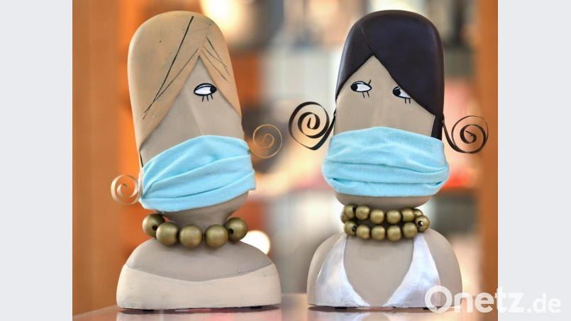 In Weiden herrscht Maskenpflicht in der Fußgängerzone im Bereich vom Josef-Witt-Platz bis zum Unteren Tor. Bild: Martin Schutt