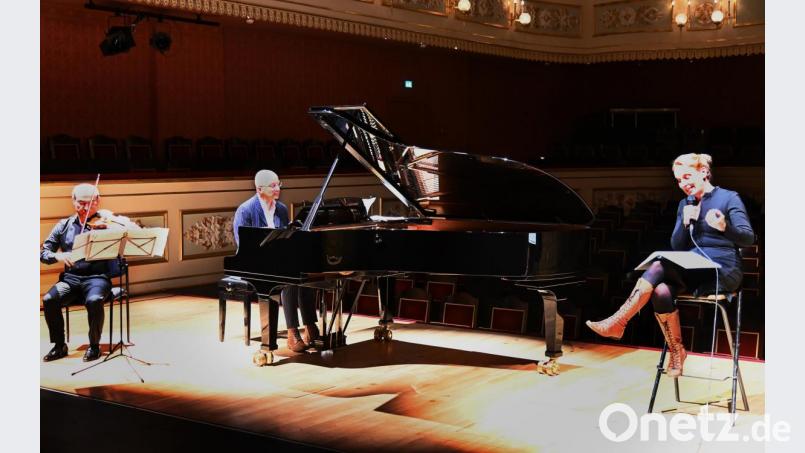 Beethovens letzte Visionen in Sprache und Musik wurden spannend und lebendig im Stadttheater dargeboten. Bild: gf