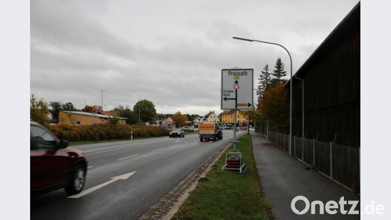Huch? Wo soll denn von Grafenwöhr aus plötzlich Eschenbach liegen? Bild: sne