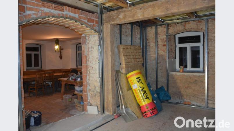 Noch viel zu tun gibt es im Erdgeschoss des Gebäudes. Bild: jr