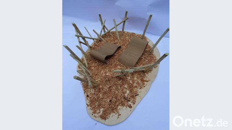 So soll nach den Entwürfen des Künstlers der künftige Meditationsraum im Kurpark aussehen. Bild: Christian Hiller/exb