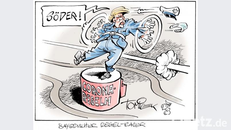 Bayerischer Regel-Raser. Bild: Jürgen Tomicek