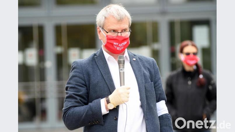 Alexander Gröbner, Bezirksgeschäftsführer Verdi Oberpfalz. Bild: Gabi Schönberger