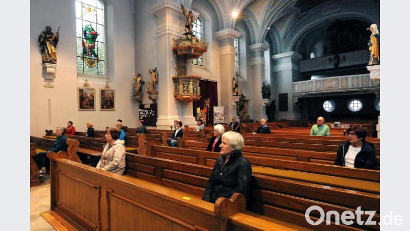 Es kommt aufs Hygienkonzept an. Wird dies eingehalten, gibt es in Gottesdiensten kaum Ansteckungsgefahr Bild: Stephan Huber
