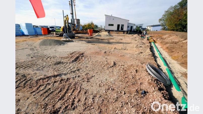 Der neue Kindergarten der Johanniter an der Kennedystraße wird direkt an die schon vorhandene Krippe angedockt. Bild: Stephan Huber