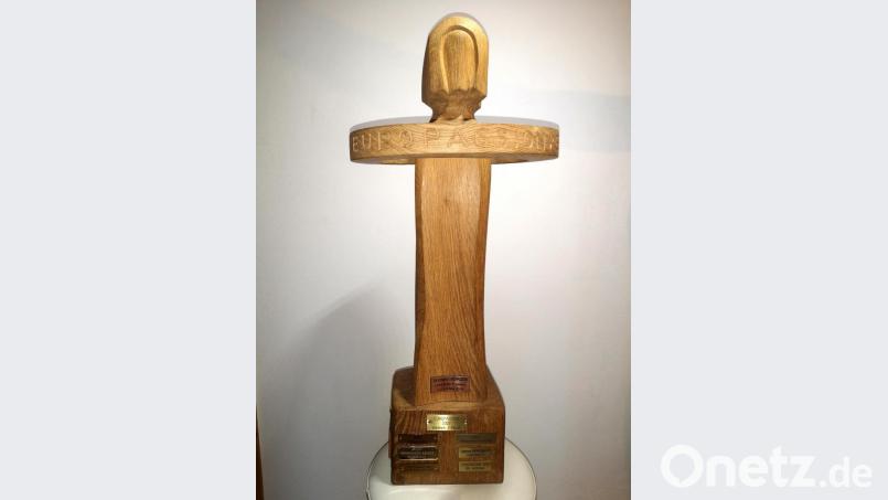 Die Europassions-Statue ist immer noch bei Vinzenz Rahn. Bisher hat das Europassions-Gremium nicht entschieden, was mit ihr weiterhin passieren soll. Bild: ubb