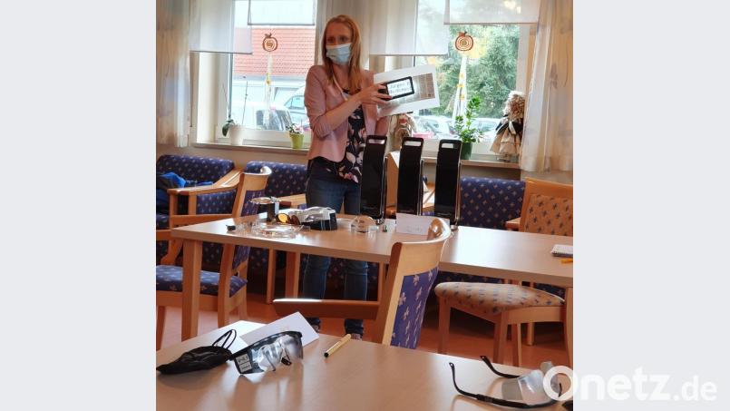 Präventionsprogramm „Gutes Sehen in Pflegeeinrichtungen Bild: exb
