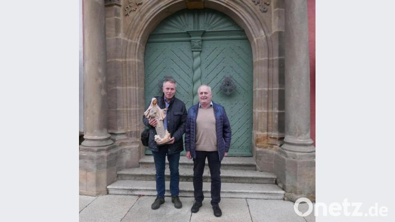 Pilgerleiter Komrad Bezirksobmann von der Klosterkirche in Speinshart Bild: Max Pravida Bezirksobmann/exb