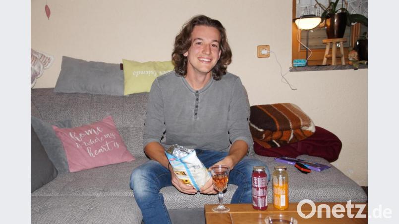 Nick Danowski verfolgte am Freitagabend zu Hause sein &quot;First Date&quot;. Bild: kaz
